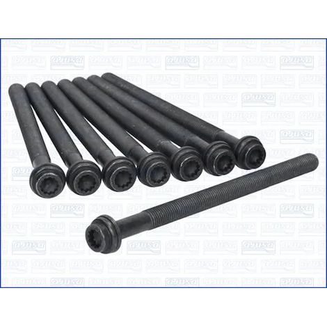 Jeu de boulons de culasse de cylindre Ajusa 81054300 AUDI