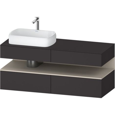 Duravit Collection One Konsolenwaschtischunterbau, 2 Auszüge, 2 (1/2)