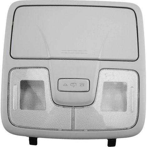 Innenraumleuchte mit Leselampe, Brillenfach und integrierter Leseleuchte (Teilenummer 92800-2S000 / 928002S000) für Hyundai IX35, grau (1/5)