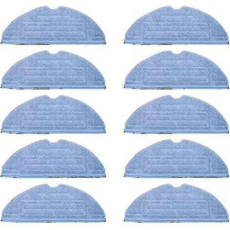Lot de 10 lingettes microfibres pour serpillière Xiaomi Roborock S7, T7s, T7 Plus (1/5)
