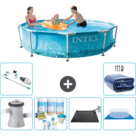 Intex Piscine Tubulaire Ronde - 305x76 cm - 7-pièces S20379 (1/5)