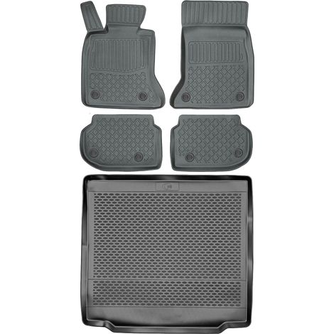 Juego de alfombrillas para coche y maletero para BMW Serie 5 F11 Touring/familiar (2010-2013).