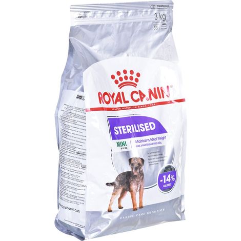Royal Canin – Croquettes pour chien adulte stérilisé 3kg – Petit chien 5-10kg – Protéines 30% – L-carnitine pour métabolisme – Santé dentaire