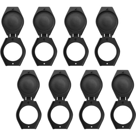 Cache Webcam Confidentialité USB 8 Pièces en Abs pour Ordinateur Portable et Bureau, Protection Objectif sans Dommage, Accessoire Pratique pour Vie Privée (1/5)