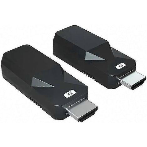 Émetteur et récepteur HDMI sans fil, portée de 50 mètres, 1080p, 60 Hz, compatible avec la lecture multimédia en streaming, compatible avec les téléviseurs, les ordinateurs et les projecteurs.