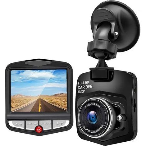 Dashcam pour Voiture - Enregistrement en Loop - 5MP - 32Go