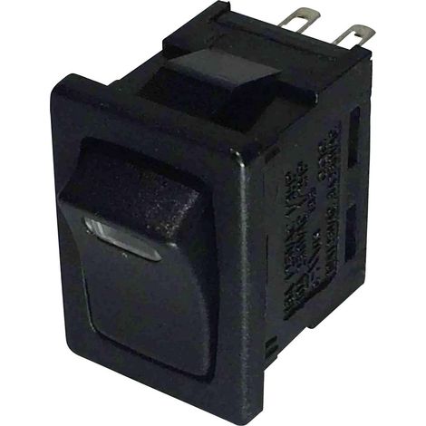 TRU COMPONENTS 1587518 Wippschalter TC-R13-66L-02 LED 12V/DC 250 V/AC 6 A 1 x Aus/Ein rastend 1 St.