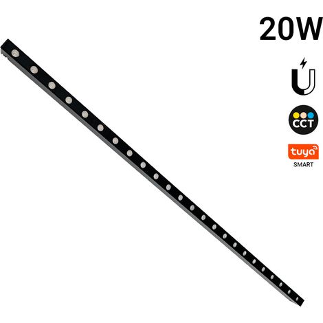 Luminaria Lineal Para Carril Magnético - 20W - 24º - 10mm -