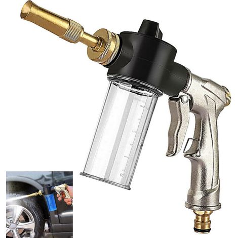 Laveuse à Haute Pression Machine à Laver de Voiture Pistolet à Eau Tuyau d'arrosage de Jardin buse Pistolet à Eau Mousse Nettoyage Pistolet à Eau