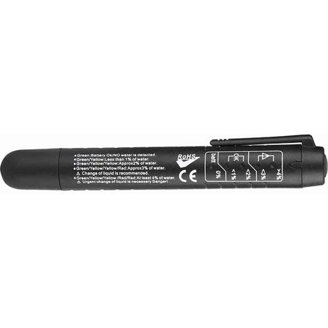 Testeur liquide de frein à LED 5 voyants, outil de diagnostic automobile pour DOT3/4/5, stylo de contrôle huile, vérificateur de fluide de freinage (1/5)