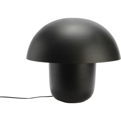 Amadeus - Lampe champignon noir modèle moyen (1/4)