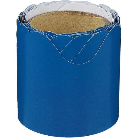 Rouleau de papier bordure pour tableau noir de 5 m, décoration murale pour salle de classe scolaire-5.80X5.80X0.10CM-Blue (1/3)