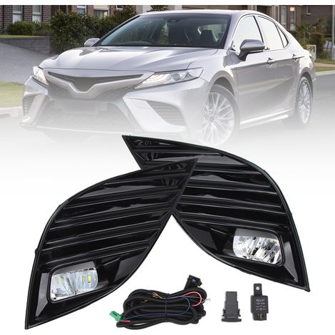 2-teiliges Nebelscheinwerfer-Set mit Blende und Kabelschalter 81481-06180 81482-06180 für Toyota Camry SE 2018-2020 (1/5)
