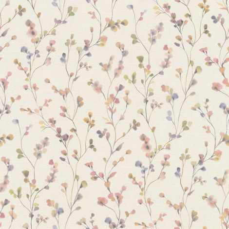 Vliestapete 486155 Tapete Blumen Floral 53 x 1005 cm Rasch Country Charme Bunt (1/3)