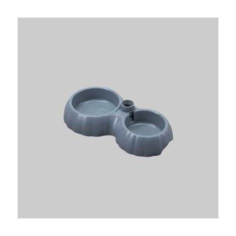 CIOTOLA DOPPIA CON DISTRIBUTORE ACQUA IDEAL STAR cm 31,5x18x6,6h - IDEAL STAR