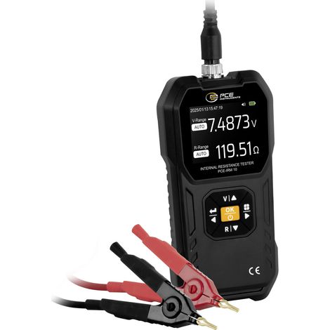 PCE Instruments PCE-IRM 10 Hand-Multimeter Widerstand 0 mΩ .. 200 Ω Genauigkeit ± 0,5 % Gleichspa (1/5)