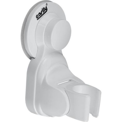 Supporto per soffione doccia a ventosa regolabile gancio porta doccetta accessorio da bagno (1/2)