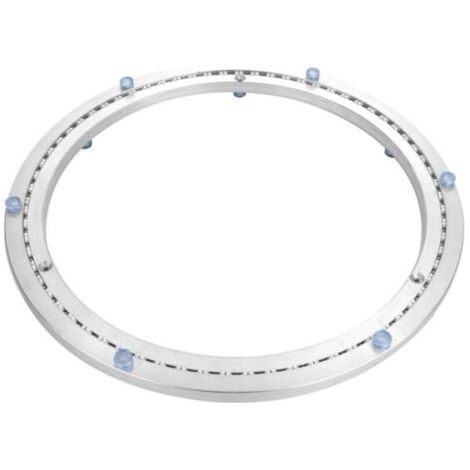 Roulement De Plateau Tournant en Métal, Rond Pivotant Base, Rotatifs 360°, Roulements à Billes à Une Rangée, pour Les Charges Lourdes, ø35cm (1/5)