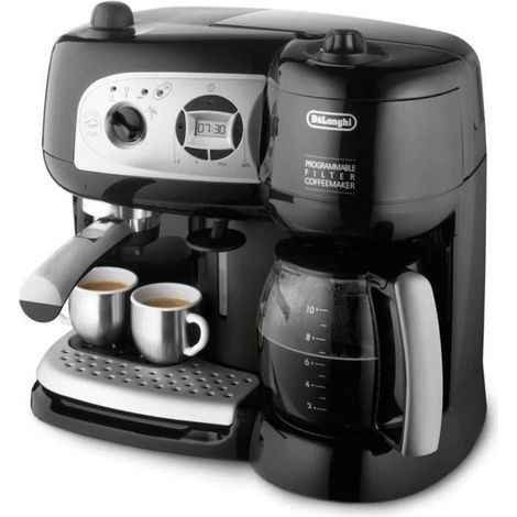 DELONGHI BCO 264.1 Combine expresso cafetiere - Noir
