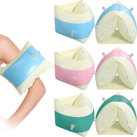 Ensemble de 3 brassards gonflables pour adultes, pour l'apprentissage et l'entraînement à la natation.-AquaForge (1/5)