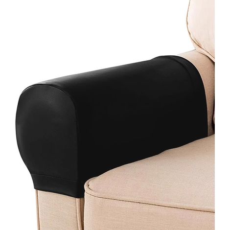 Protège-accoudoirs canapé cuir intégral, imperméable anti-graisse, usage domestique (1/5)