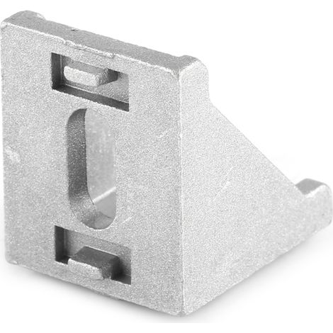 Équerre de fixation en alliage d'aluminium en L 35x35mm, lot de 10 pièces, cornière à angle droit (1/5)