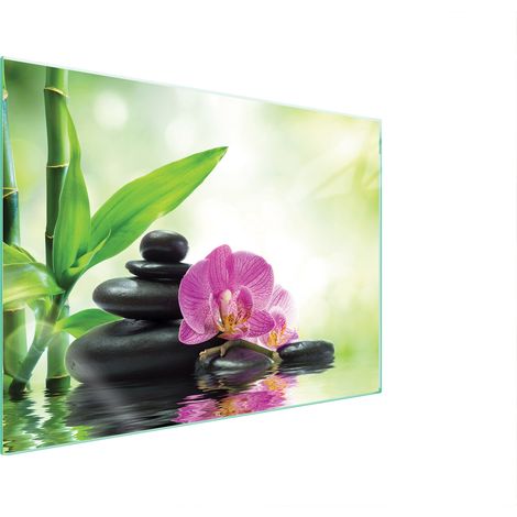 PLACA PROTECTORA DE VIDRIO PARA ESTUFA 70x52 ORQUÍDEA (1/5)
