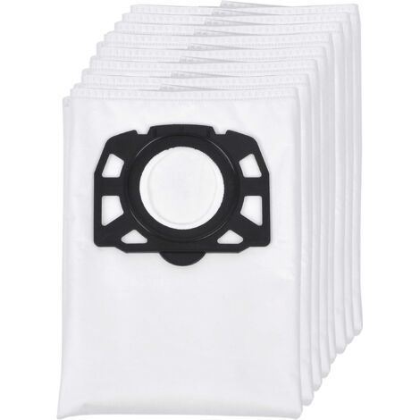 Lot de 8 sacs filtrants en non-tissé de rechange pour aspirateur eau et poussière Kärcher WD4 WD5/Premium/MV4/MK5/MV6-ARCAN (1/5)