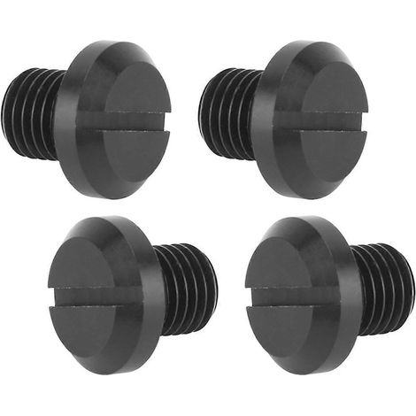 2 bouchons de vis pour rétroviseurs latéraux M10x1.25, adaptés à Ducati Hypermotard, jeu de 2 pièces, visserie de remplacement pour rétroviseurs moto, étanches et durables. (1/4)