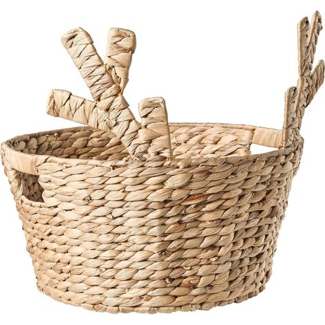 Basket RENNE Water Hyacinth Natural