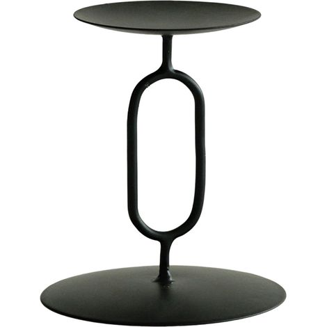 Chandelier À Bougie - Support À Bougie En Fer - Style Scandinave - Pour Table À Manger Bureau Ou Décoration Intérieure - 1 Pièce (1/5)