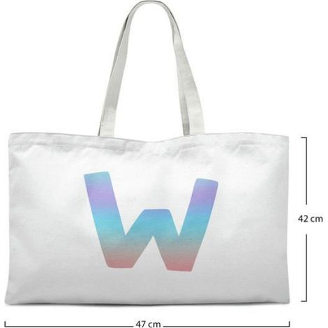 Sac Shopping - Coton - 47 x 42 cm - Anses Épaules - 1 Pièce (1/4)