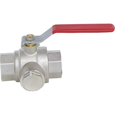 Banyo – Vanne à boisseau sphérique 1/2" PN 16 – Filtre inox – Femelle/femelle – Pression max 16 bar – Plage température -20°C à +150°C (1/2)