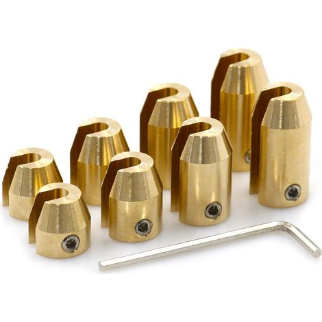 Zoternen 8er-Pack wiederverwendbare Messing-Ausgleichsgewichte für Motorradräder, Speichen, Nachfüllset