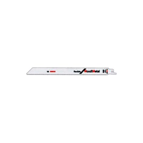 LAMA PER SEGHE A GATTUCCIO PER LEGNO CON METALLO (S1122HF)- - lama mm.225, blister da pz.5 - 1 blister BOSCH