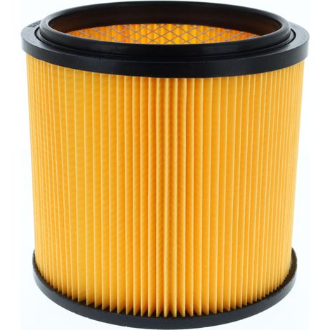 Filtre plissé renforcé pour aspirateur eau et poussière, grille intérieure en acier, lavable, compatible avec PNTS 23E et autres modèles (1/5)