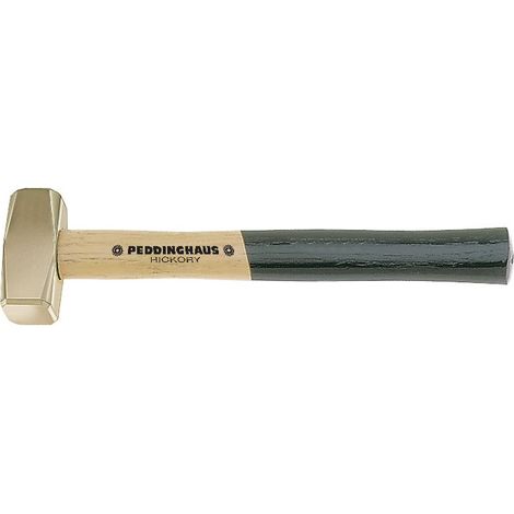 Peddinghaus Kupferhammer Metallhammer 1000g Hammer mit Hickory Holzstiel (1/2)