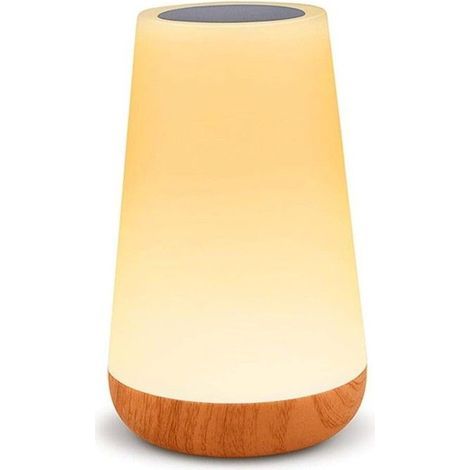 Veilleuse rechargeable USB avec télécommande et fonction tactile, 13 couleurs changeantes (1/5)
