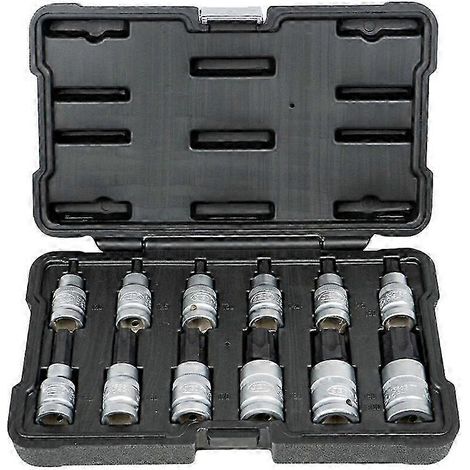 12 vis Torx T20, T25, T30, T40, T45, T50, T55, T60, T70, T80, T90, T100 (1/2)