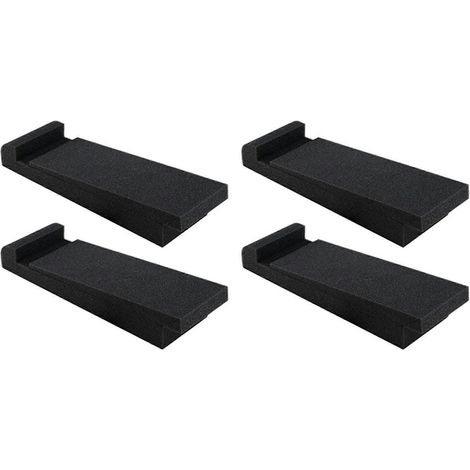 4x Studiomonitor-Isolations-Lautsprecherpads, Studiomonitor-Ständerpads, Akustikschaumstoff für 3-10 Zoll Lautsprecherfüße (1/5)
