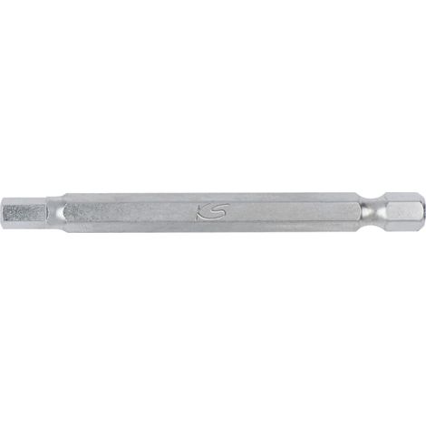 1/4" Embouts, 6 pans, 75mm, 6,0mm