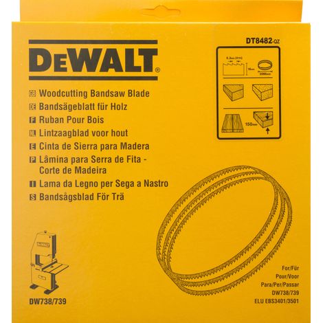 DeWalt Bandsägeblätter 2095x16x0,6 mm 6,4 mm (1/4)