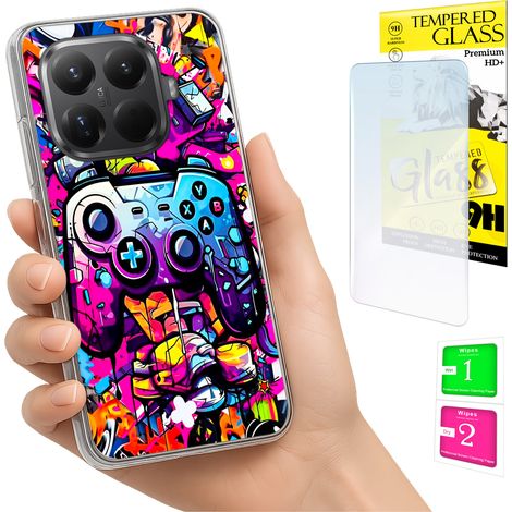 Coque pour Xiaomi 15T Pro avec protection photo arrière et verre trempé 9H (1/5)