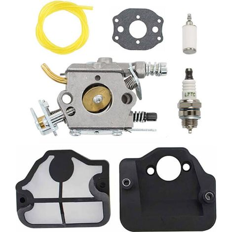 Kit carburatore per motosega Husqvarna 36 41 136 137 137E 141 142 141LE 142E, XU, sostituisce WT-834 WT-657 WT-285 WT-239 C1Q-W29E - KZQ (1/4)