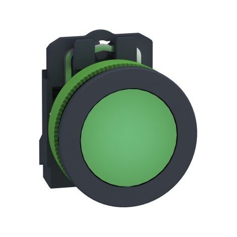 Dispositif de commande Schneider Electric xb5fvm3 LED intégrée lentille lisse