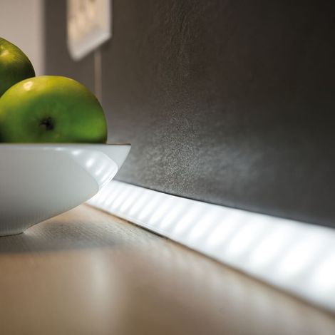 Paulmann Delta Profil mit Diffusor 2 m Alu eloxiert Satin Alu/Kunststoff Lichtbänder (1/5)