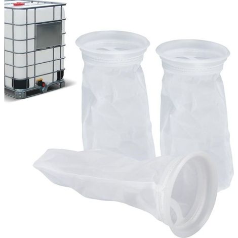 Filtre IBC en Nylon 3 Pièces Filtre Cuve 1000l Eau de Pluie Filtre à Couvercle IBC Filtre à Eau de Pluie IBC Filter Lavable Filtre de Couvercle en Nylon Accessoires pour Réservoir IBC (1/4)