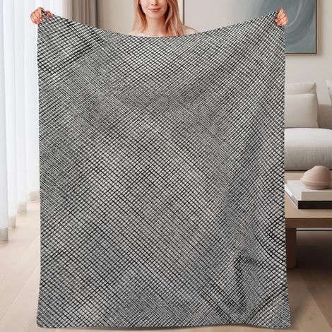 Couverture de lit en polaire, couverture de luxe douce en microfibre printemps-été, décoration de chambre à coucher, cadeau pour femmes hommes, 6080 pouces (1/4)