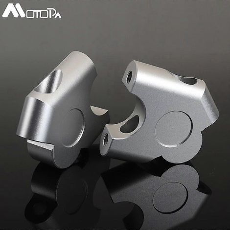 Pour moto LONCIN VOGE 525DSX 525DS 525 DSX : rehausseurs de guidon VOGE 525DS, fixation par collier de serrage, adaptateur – Kit A (1/5)