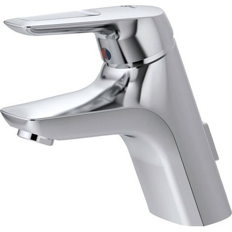 Miscelatore monocomando lavabo CERAMIX BLUE con batteria a pulsante ND, senza funzione ECO cromo IDEAL STANDARD